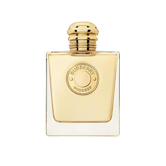 Burberry Goddess Eau de Parfum – Ein luxuriöser Duft mit frischen Kopfnoten von Bergamotte und roten Beeren, blumigen Herznoten aus Jasmin, Rose und Freesie sowie einer warmen Basis aus Zedernholz, Patschuli und Vanille. Erleben Sie moderne Eleganz mit einer Parfümprobe bei Parfümproben-bestellen.com.