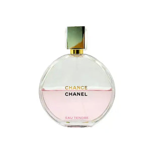 Vorderansicht:
Chanel Chance Eau Tendre Abfüllung Vorderansicht bestellen: Ein frischer und blumiger Duft mit spritzigen Noten von Grapefruit und Zitrone, ergänzt durch blumige Herznoten aus Jasmin und Pfingstrose. Entdecken Sie diese exklusive Abfüllung für ein leichtes und lebendiges Dufterlebnis.