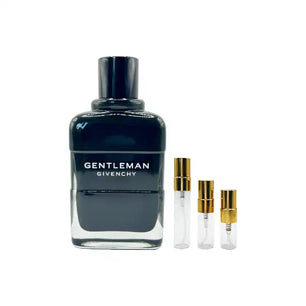 Parfümprobe von Givenchy Gentleman – raffinierter, holzig-blumiger Herrenduft mit Noten von Iris und Patchouli, ideal zum Parfümproben bestellen und Erleben des eleganten Givenchy-Dufts.